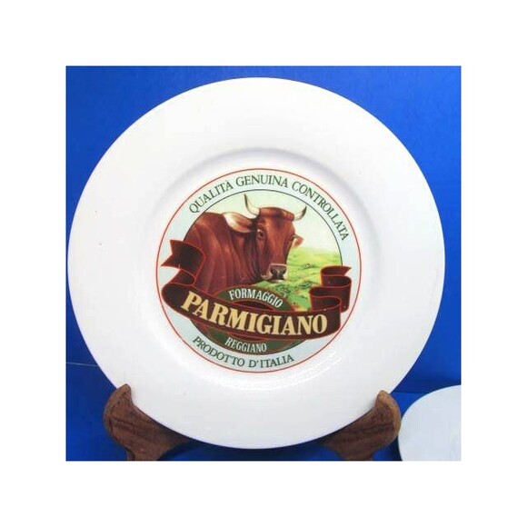 Muti French 9" Luncheon Cheese Snack Plates Bundle of 4 - Picture 2 of 12